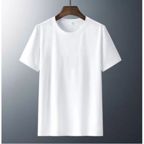 Round Neck T-shirt For Men - White