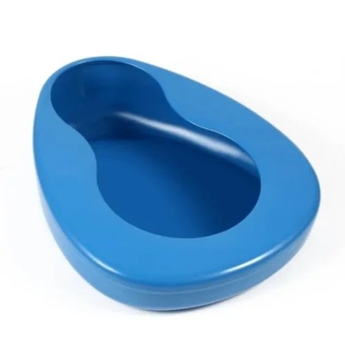 Patient Hospital Home Bed Pan - Blue