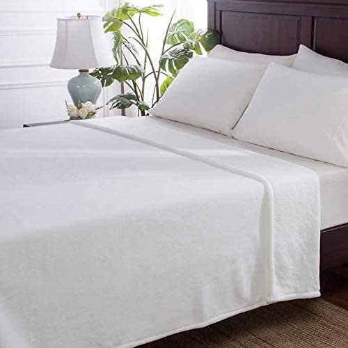 Berkshire Life Twin Luxe Loft Blanket - White