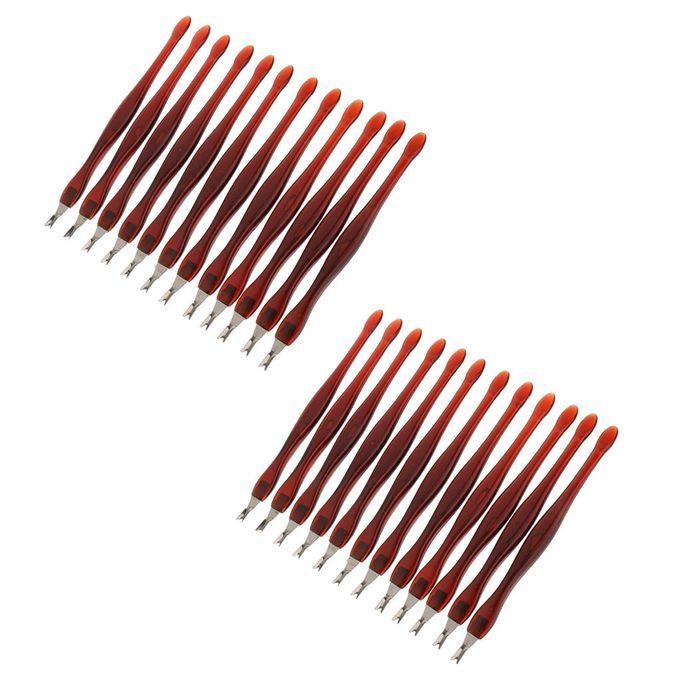 24x Disposable Nail Pedicure  Cuticle Trimmer Callus Removal