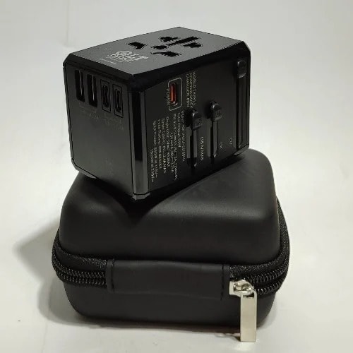 Travel Adapter Plug - With Case - 65W