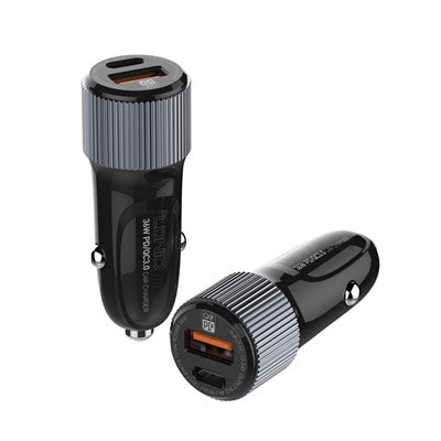 Dual Usb Ports Fast Car Charger C510q - 36W