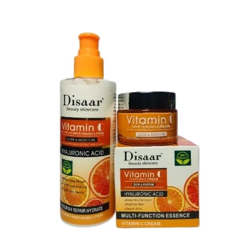 Vitamin C Whitening Moisturizing Body Lotion + Face Cream