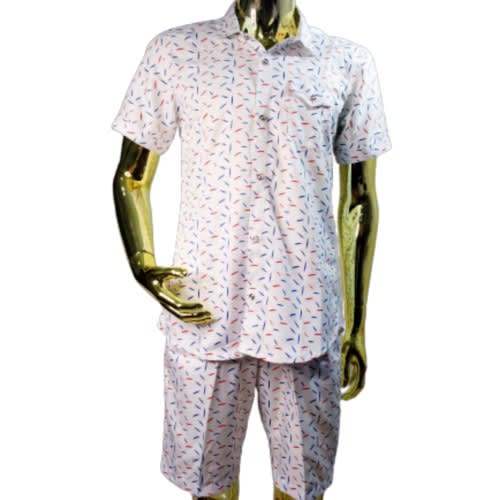 White Splash 2Piece For Men