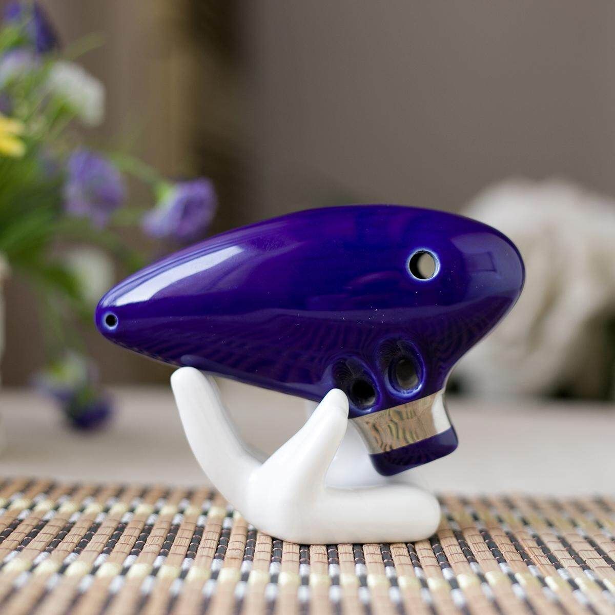 16 Holes Midrange Double Tube Time Flute Zelda Legend Ocarina