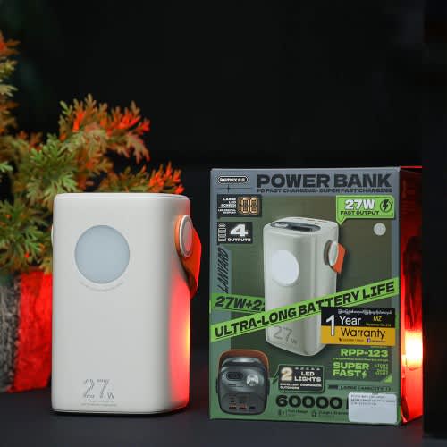 Remax Powerbank Rpp 123 - 60000mAh - White