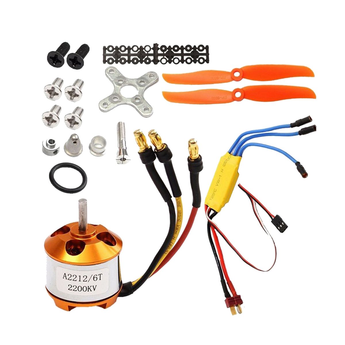 Brushless Motor 2200Kv 30A Motor Speed Controller for