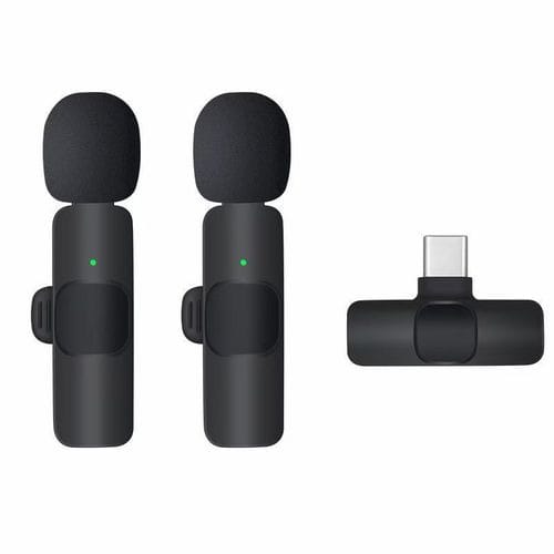 K9 Professional 2in1 Audio/video Wireless Microphone Type-c