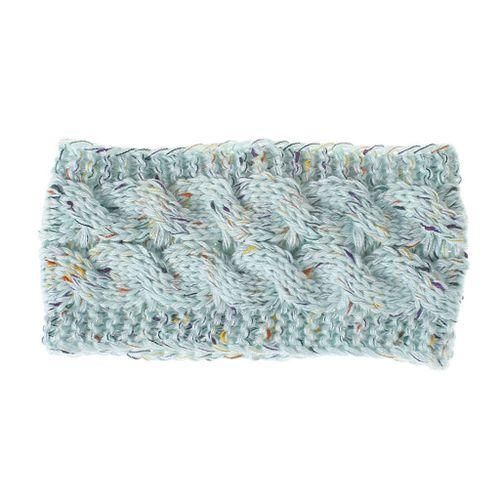 Light Blue Yarn Color Spring Winter Ear Warmer Headband For