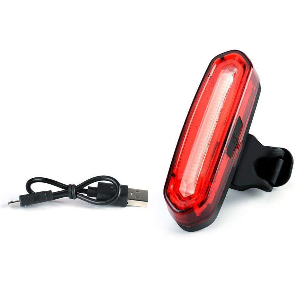 LED Bike Tail Light, USB Rechargeable Bicycle Rear Light, IP