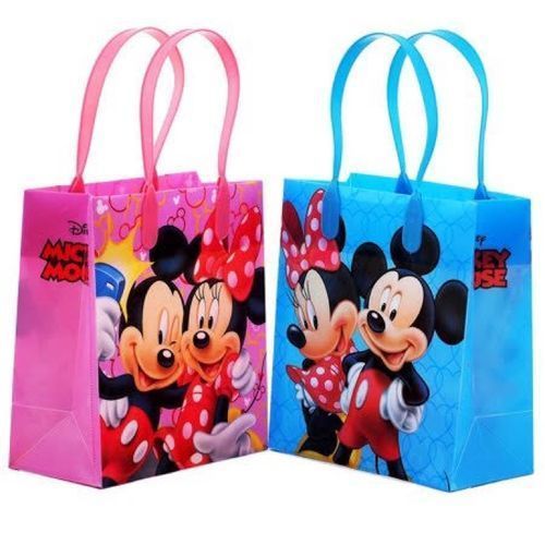 12pcs Children Character Plastic Party Bag
