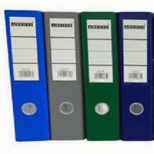 (5 PIECES) BOX FILE A4 OF NO PARTICULAR COLOUR