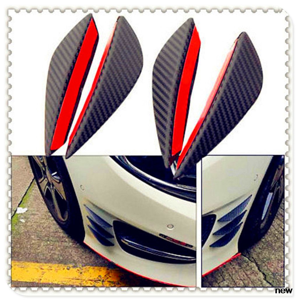 Car Bumper Lip Fin Splitter Spoiler Canard For Honda Everus
