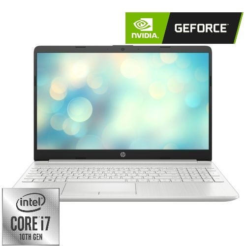 15'' - 10th Gen Intel Core I7 -16GB RAM - 1TB HDD - 2GB  Nvidia Graphics - Win 10 - Silver