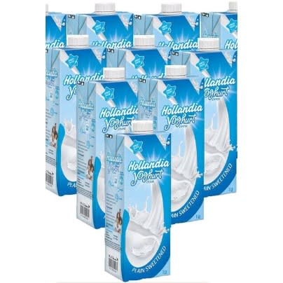 Yoghurt Plain Sweetened - 1 Ltr &times;10Pieces