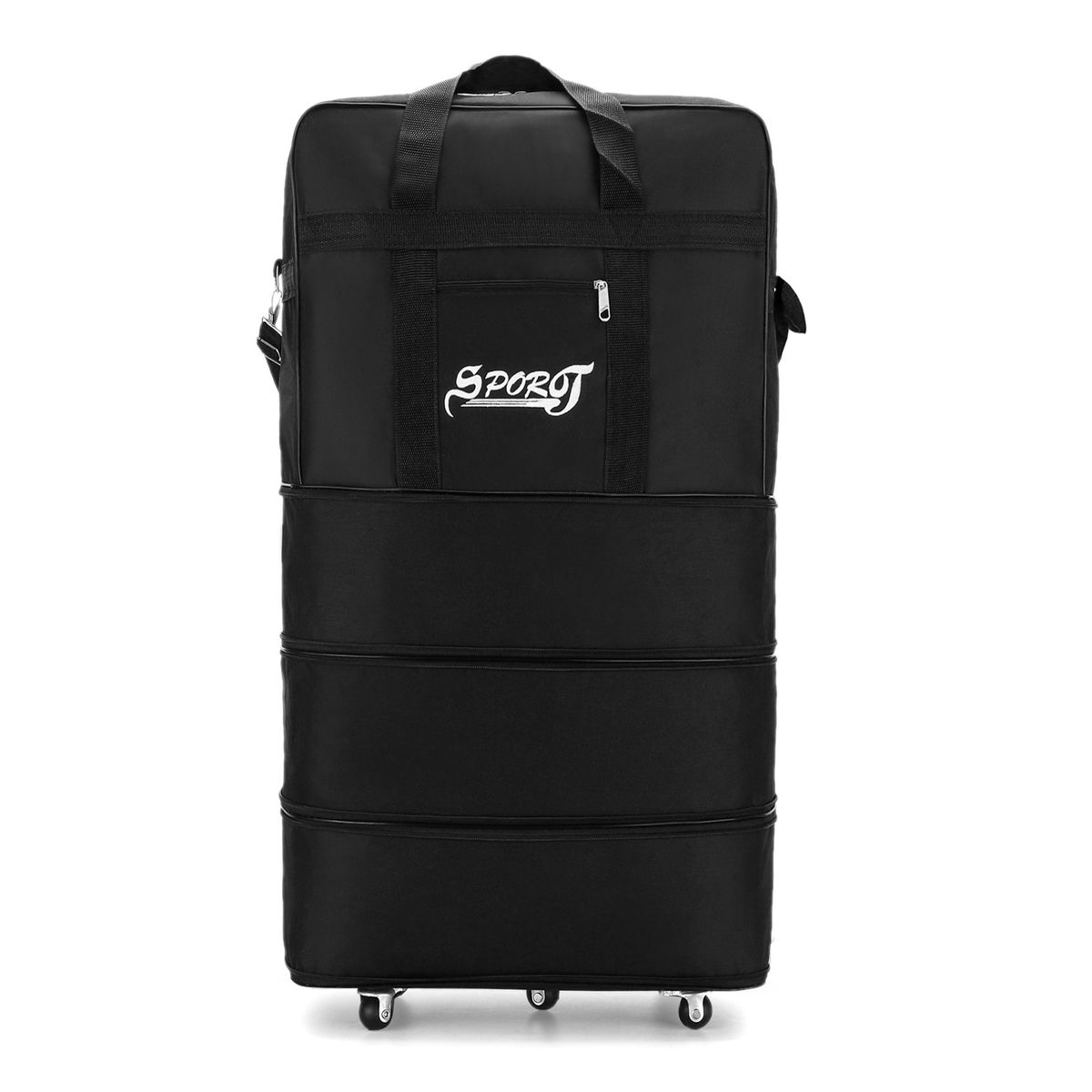 Expandable Foldable Suitcase Collapsible Rolling Travel