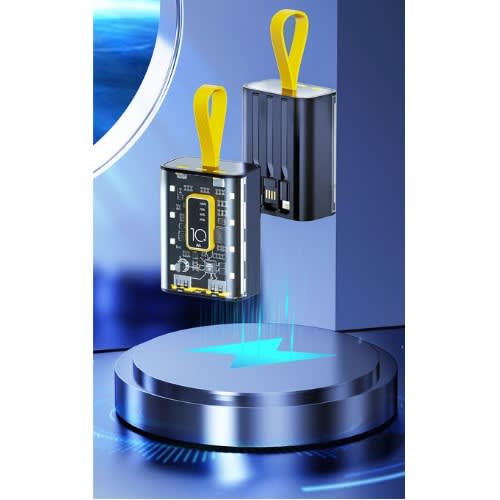 Portable Power Bank With Led Digital Display - 20000mAh- Multicolour