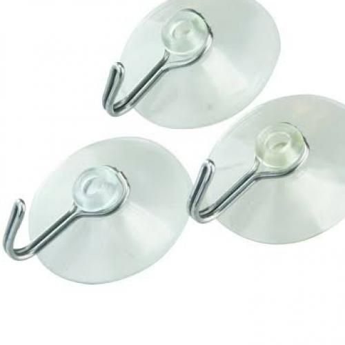 12Pcs Adhesive Sticker Kitchen Wall Hook Suction Bathroom