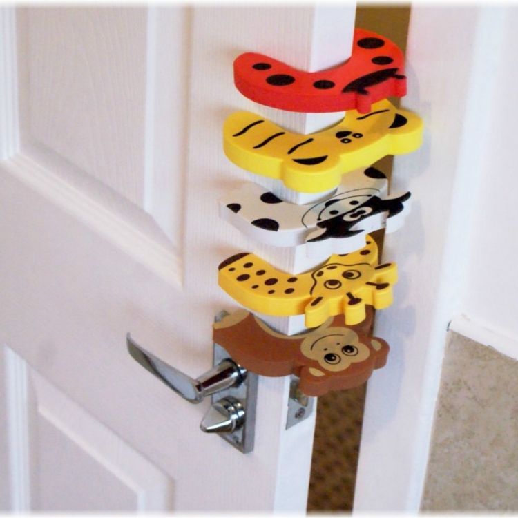 5 PCS Baby Proofing Door Stoppers