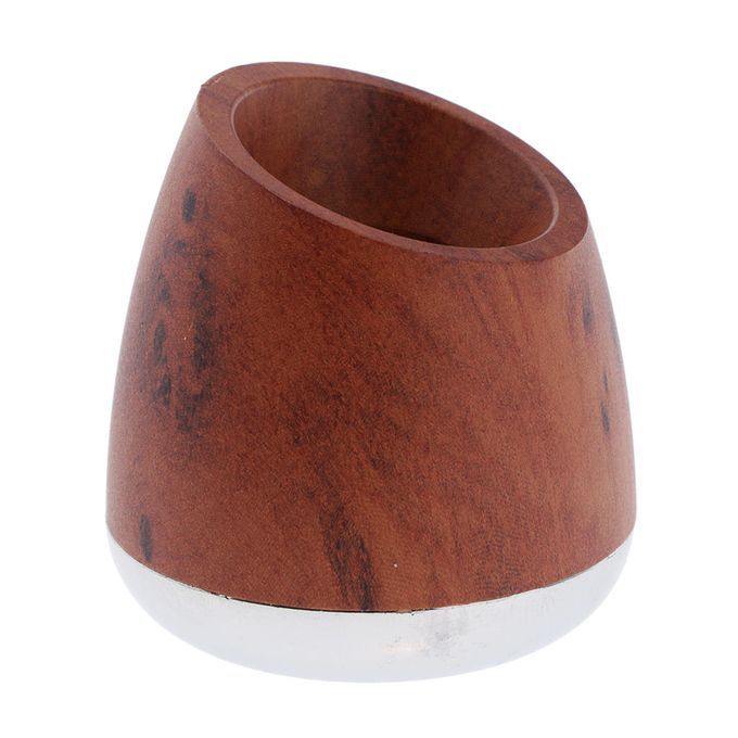 Wood Grain Men Shaving Safety Razors Stand Holder Support For Brown