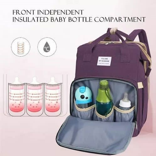 Multifunctional Waterproof Portable Baby Diapers - Crib Bags Backpack