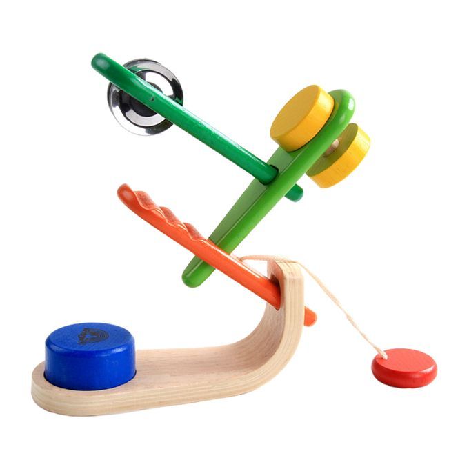 Wood Musical Instrument Wood Sounder Learning Teaching Fun Rhythm Toy
