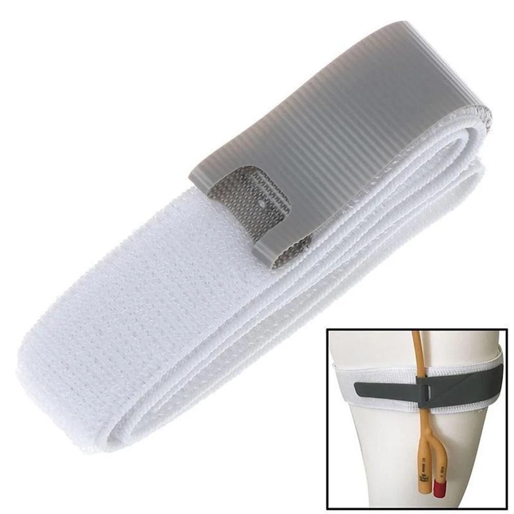 Adjustable Leg Catheter Holder Urethral Tube Fixation Strap Belt Brace Support