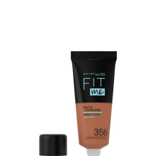 Maybelline New York Fit Me Matte And Poreless Foundation 356 Warm Coconut -30ml