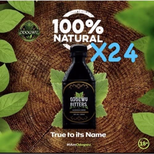 Odogwu Bitters Herbal Drink-  200ml - 24 Bottles
