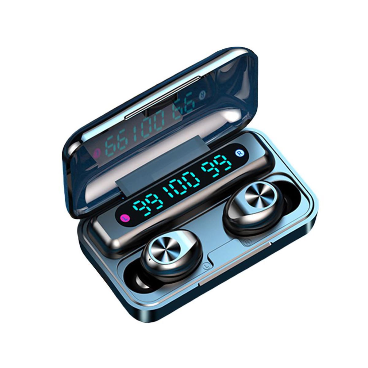 F9-10 Mini TWS In-Ear BT Headphones With 9D Stereo Deep Base