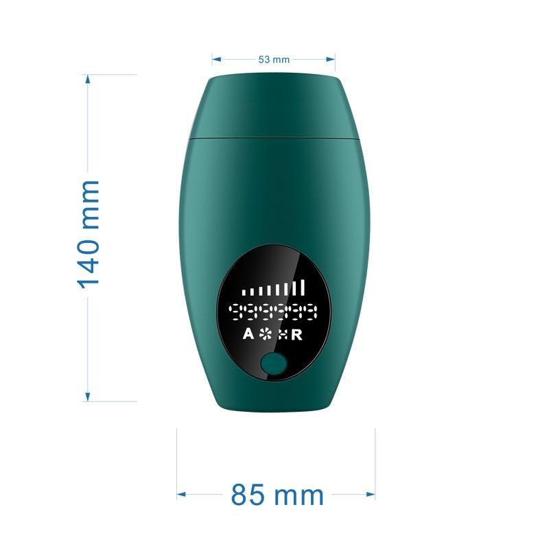 Eight-speed laser multi-purpose hair removal instrument home body shaving epilator multi-speed underarm large screen photon hair removal machine 990,000 times dark green United States, Europe and Britain three in one