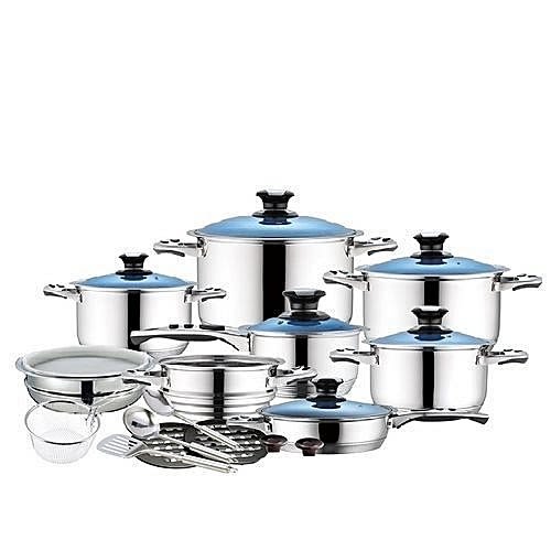 Stainless Cookware Set-24 Pieces