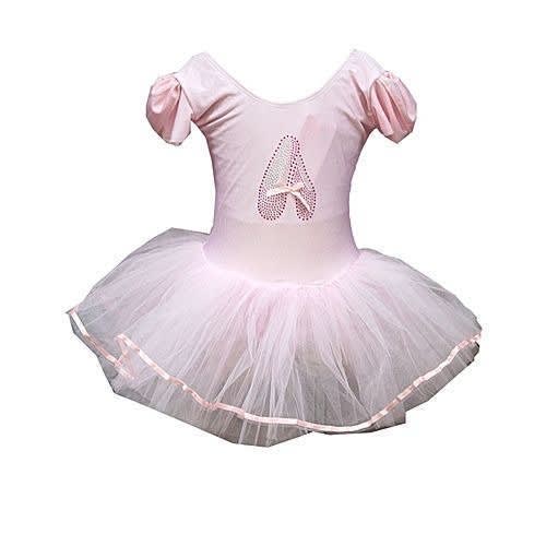 Girls Princess Ballet Dancing Tutu Dress - Pink