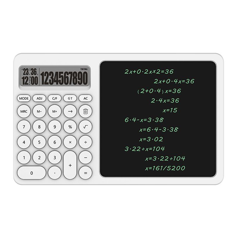 Calculator With Writing Tablet