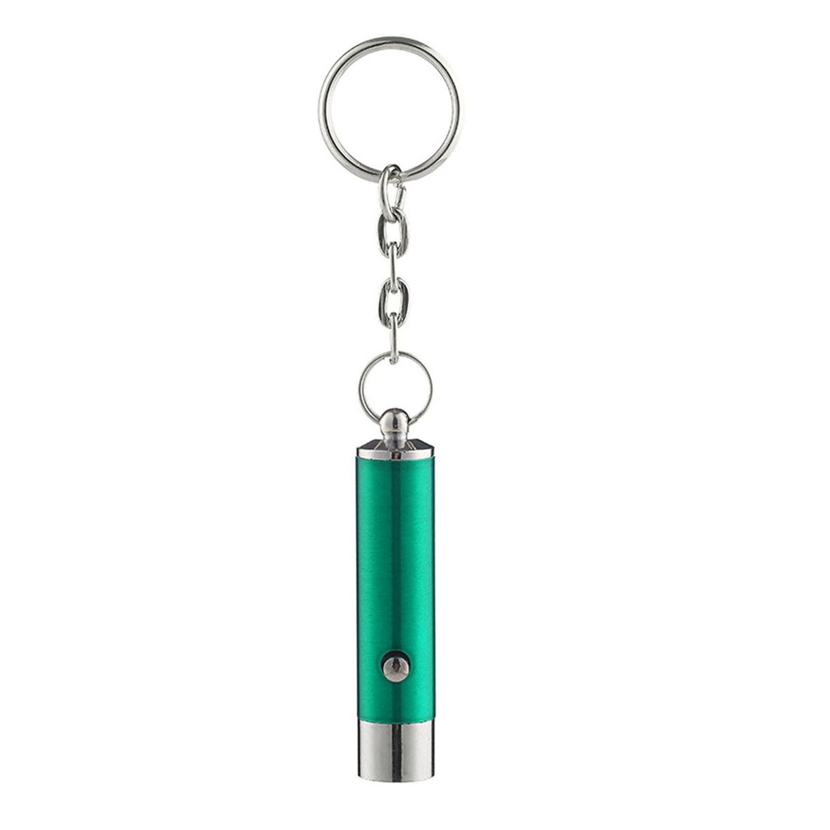 Black Light Keychain UV Flashlight Torch Key Ring Green