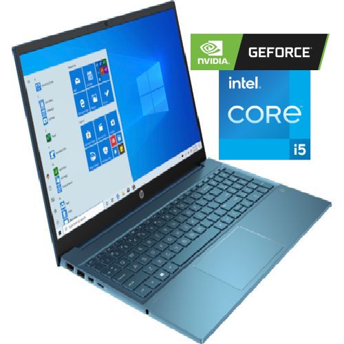 Pavilion 15 11th Gen-Core-i5 512GB SSD/8GB Backlit Keys,Nvidia Graphics Mx350 Wins 10