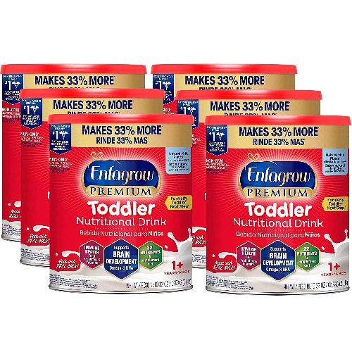 Premium Toddler Nutritional Milk - Powder Can - 32 Oz. - Pack Of 6
