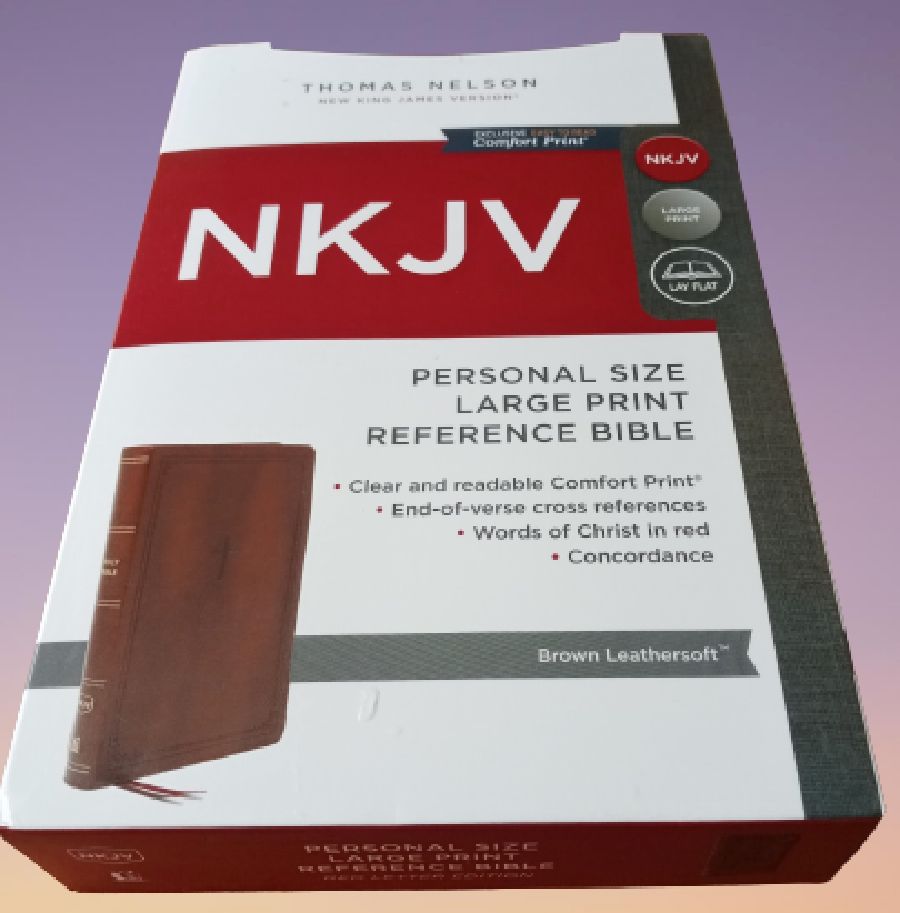 NKJV Personal Size Large Print Reference Bible