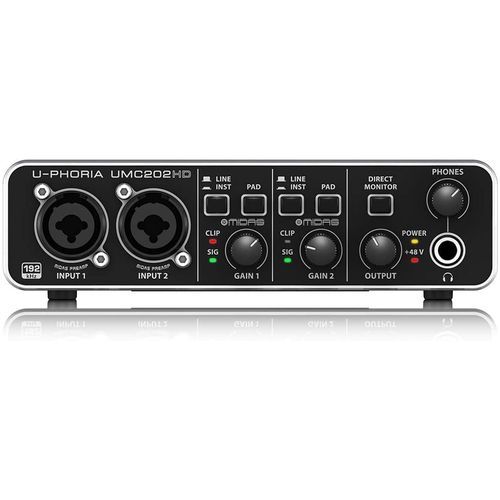UMC202HD. Soundcard