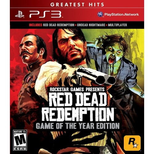 Red Dead Redemption Game Of The Year Ps3
