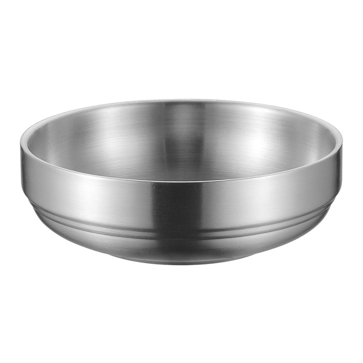 Stainless Steel Seasoning Dish Plate Sauce Ketch Rice-Silver