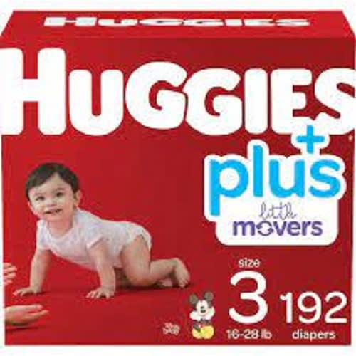 Little Movers Plus - Size 3 - 192counts