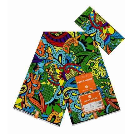 Veritable Wax Ankara - Super Rhema - 6 Yards