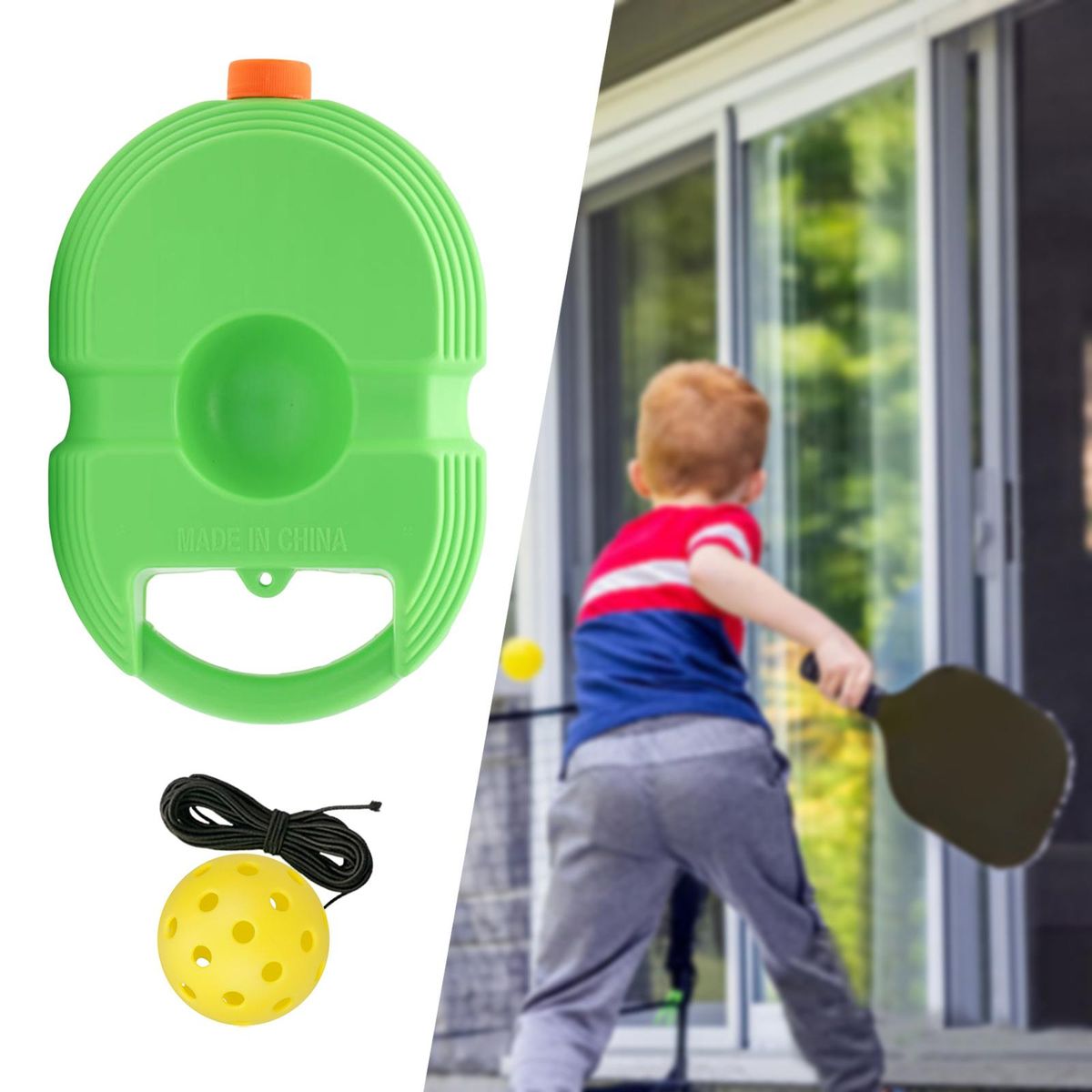 Pickleball Trainer Baseboard Professional Pickleball Green