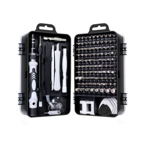 Crv 115 In 1 Precision Screwdriver Set - Chrome Vanadium Steel Edition