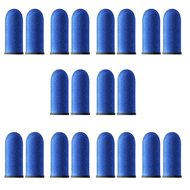 510 Pairs Breathable Game Controller Finger Cover Carbon