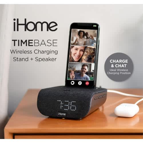 Timebase Wireless Charging Stand + Speaker