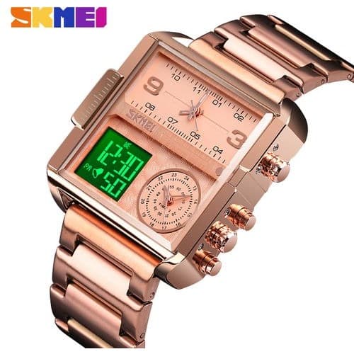 Classic 3 Times Unique Water Proof Men's Wrist Watch