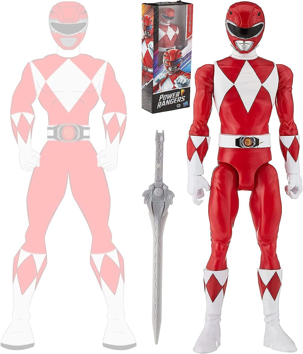 PowerRangers Mighty Morphin Red Ranger 12-Inch Action Figure