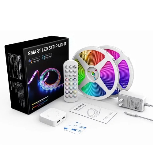 Tuya Smart Wifi Led Strip With 30 Leds/meter - 10m